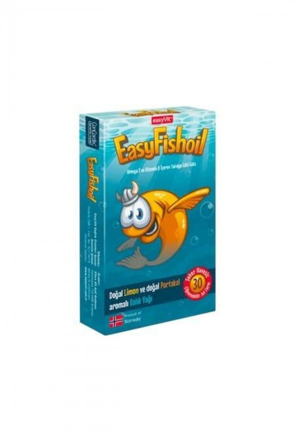 Easyfishoil Omega 3 Ve Vitamin D Içeren Takviye Edici Gıda 45 Gr