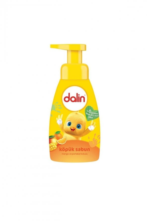Bebek Banyo Köpük Sabun Mango Ve Portakal Kokulu 200 Ml