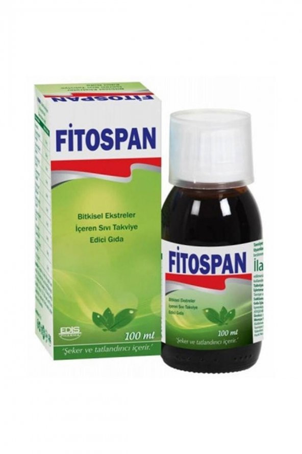 Fitospan Bitkisel Ekstreler Içeren Sıvı Takviye Edici Gıda 100 Ml