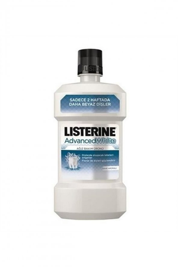 Listerine Advanced White Hafif Tat 500 Ml