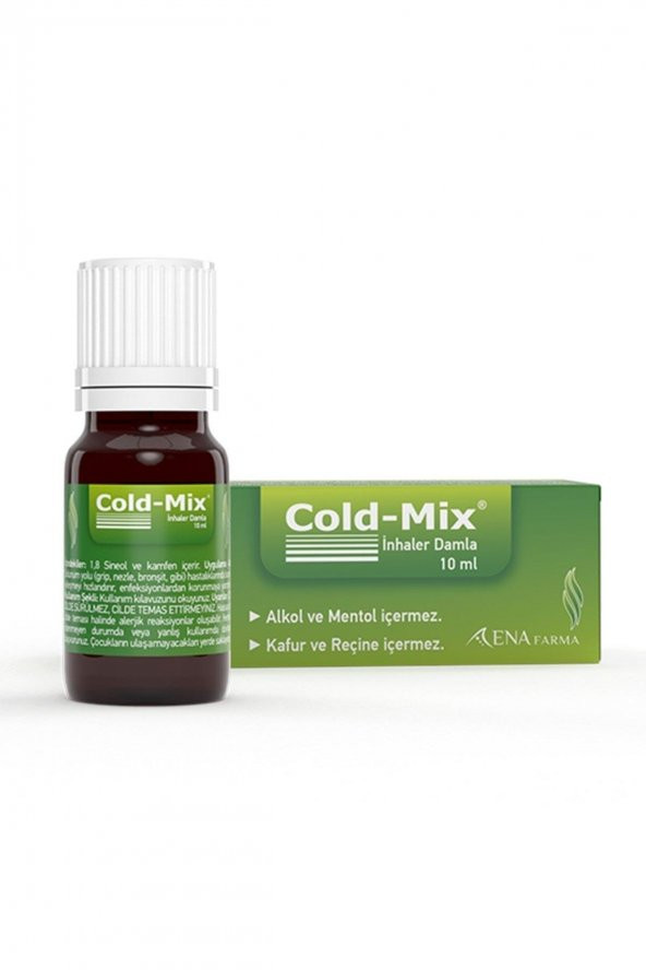 Cold Mix Inhaler Damla Yeşil 10 Ml - 1