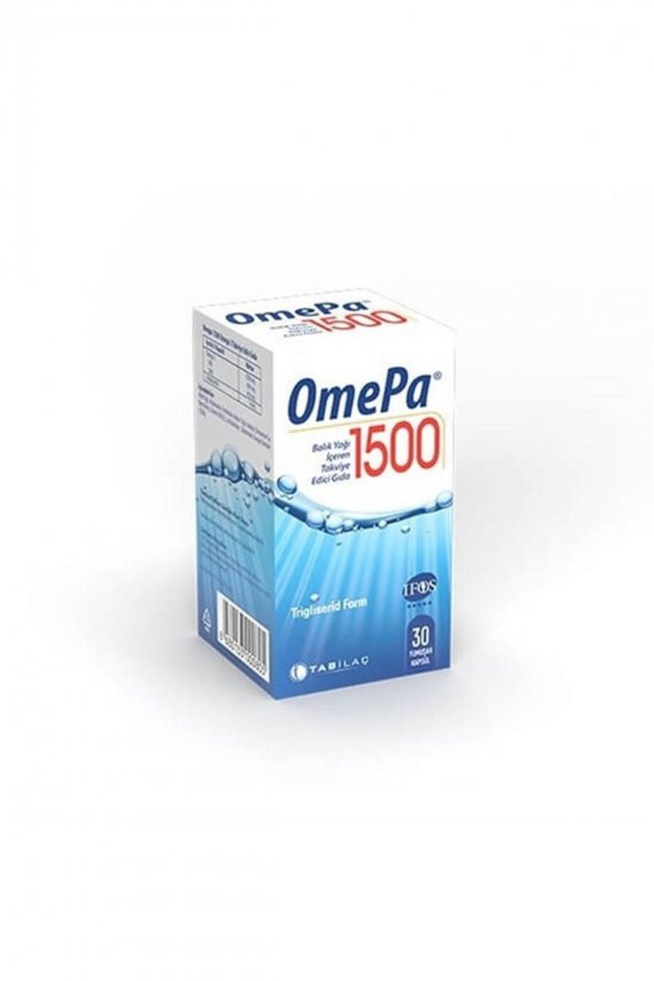 Omepa Balık Yağı 1500 Mg 30 Kapsül