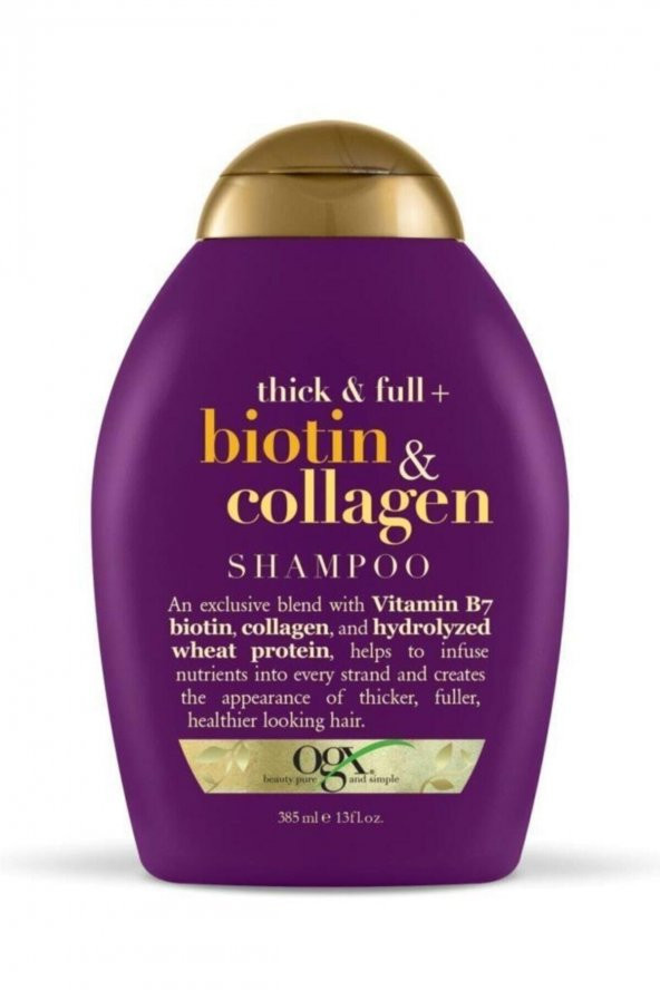 Organix Biotin - Collagen Şampuan 385 ml miracle_029