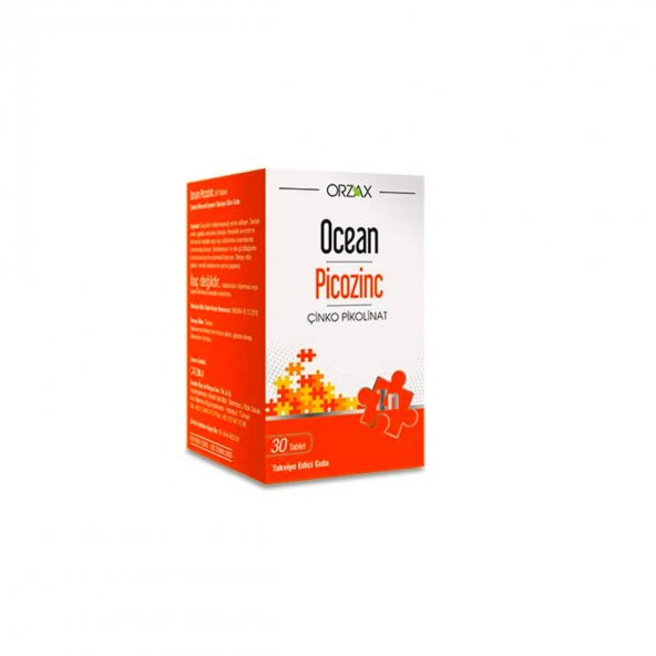 Ocean Picozinc Çinko Pikolinat 30 Tablet - 1