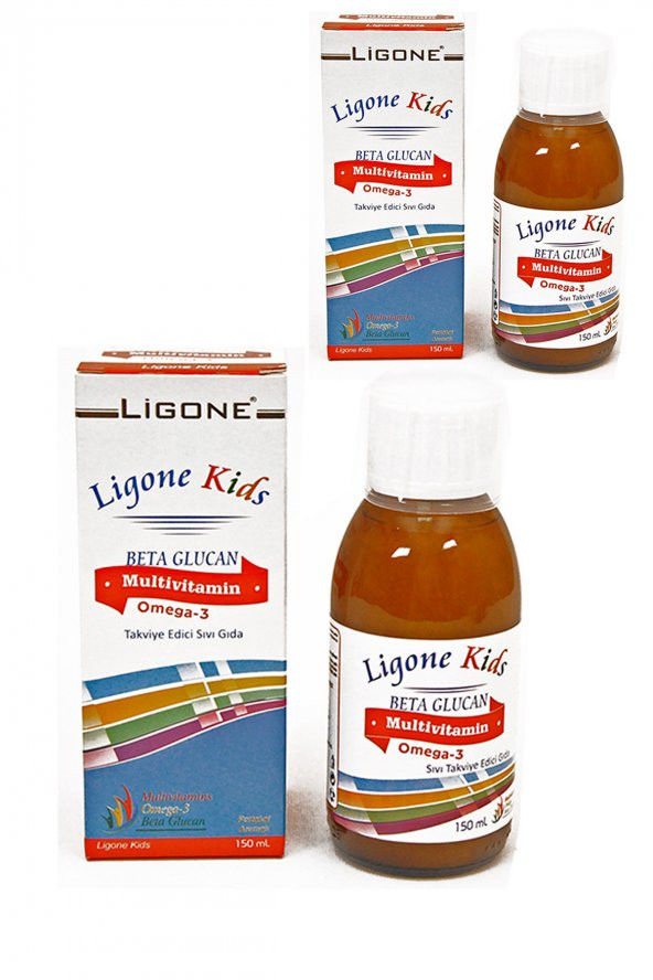 Ligone Kids Multivitamin Şurup 150 ml x 2 Adet - 1
