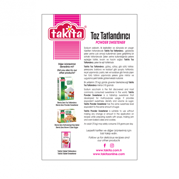 TOZ TATLANDIRICI SAKK.500 GR - 2