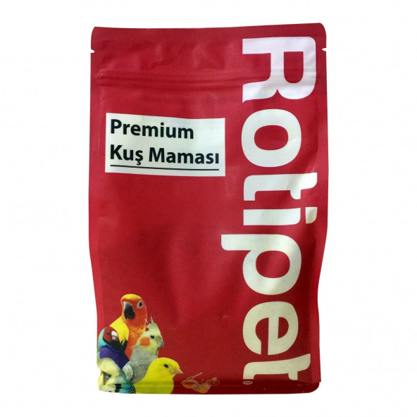 Rotipet Kuş Maması 1 kg Small - Muhabbet Kuşu Kanarya Papağan ispinoz Hazır Mama