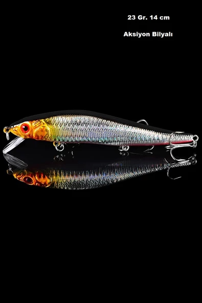 Rapala LuresTurna Levrek Lüfer Ailesi Rapala SasiYem Suni Yem 23Gr 14cm - 4