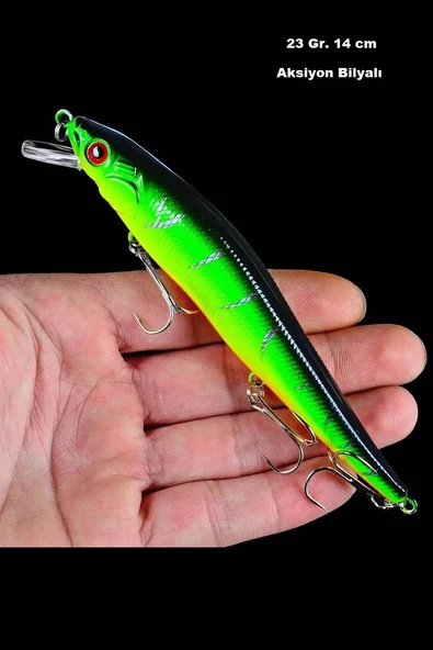 Rapala LuresTurna Levrek Lüfer Ailesi Rapala SasiYem Suni Yem 23Gr 14cm - 5
