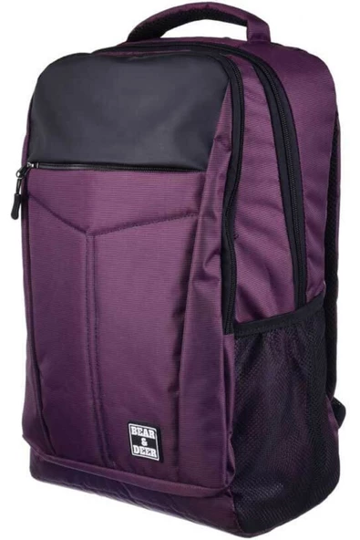 Bear Deer Bordo Okul Çantası Bd CN0264 - 3