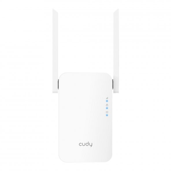 Cudy RE1800 5GHz 1201Mbps, 2.4GHz 574Mbps,Wi-Fi 6 Mesh 2x5dbi Menzil Artırıcı Repeater(AX1800Serisi)