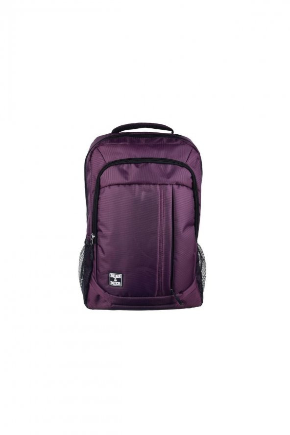 Bear & Deer Durable Okul Çantası Mürdüm CN0266 - 2