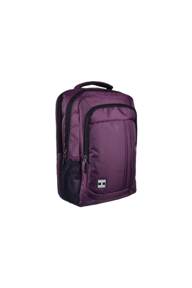 Bear & Deer Durable Okul Çantası Mürdüm CN0266 - 4