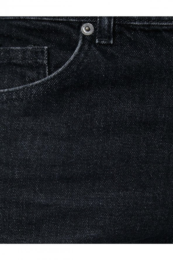 Straight Fit Boru Paça Kot Pantolon - Mark Jean - 4