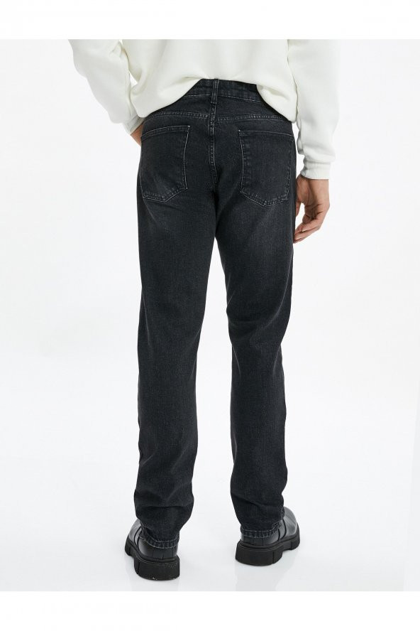 Straight Fit Boru Paça Kot Pantolon - Mark Jean - 10