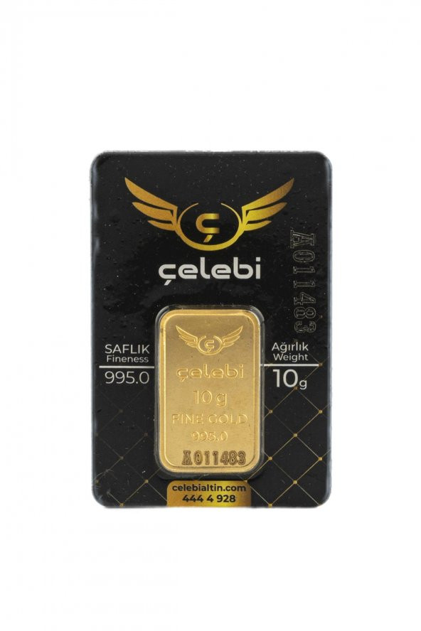 10 gr 24 Ayar Çelebi Gram Altın