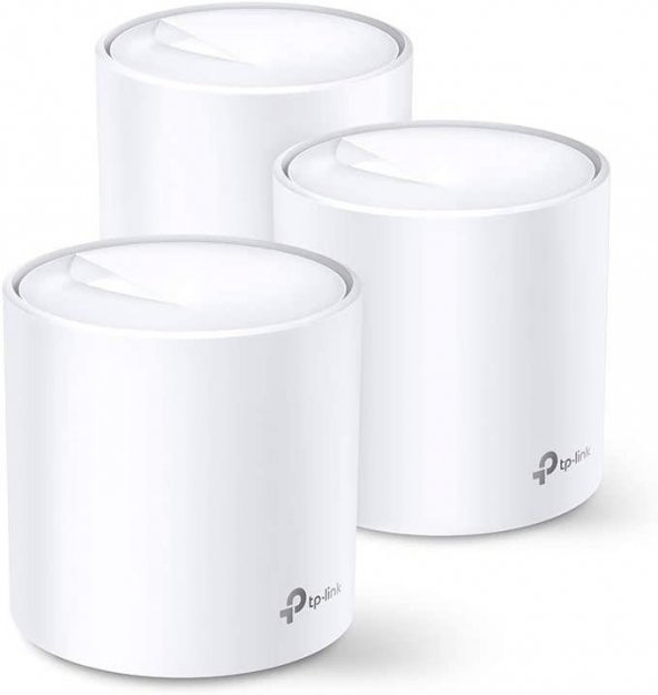 TP-Link Deco X60(3-pack), AX3000 Mbps Tüm Ev Mesh Wi-Fi 6 Sistemi