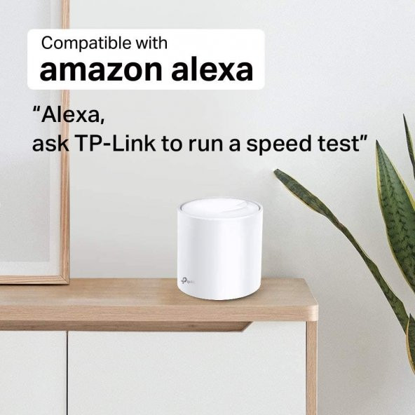 TP-Link Deco X60(3-pack), AX3000 Mbps Tüm Ev Mesh Wi-Fi 6 Sistemi - 10
