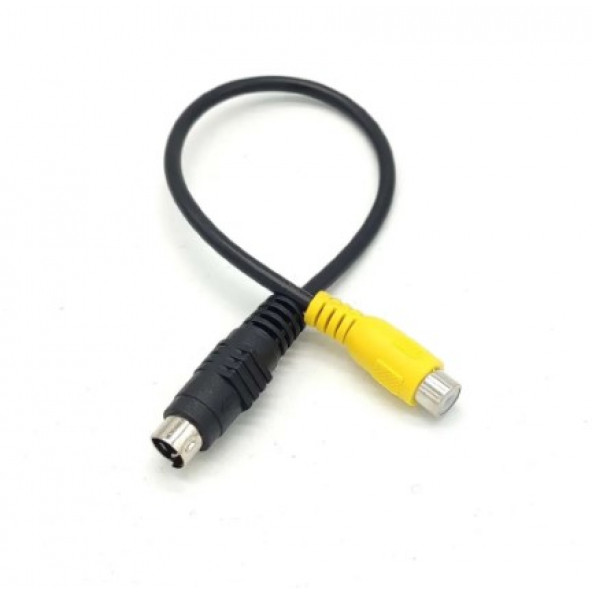 RCA to 4 pin S-Video Kablo 25 cm ürün görseli
