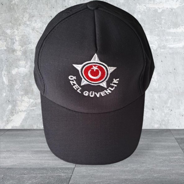 Özel Güvenlik Şapkası Bayrak Detaylı Güvenlik Şapkası - 3