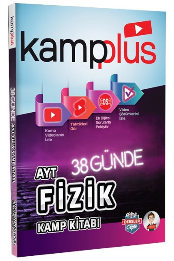 Kampplus 38 Günde AYT Fizik Kampı Video Anlatımlı Kamp Kitabı