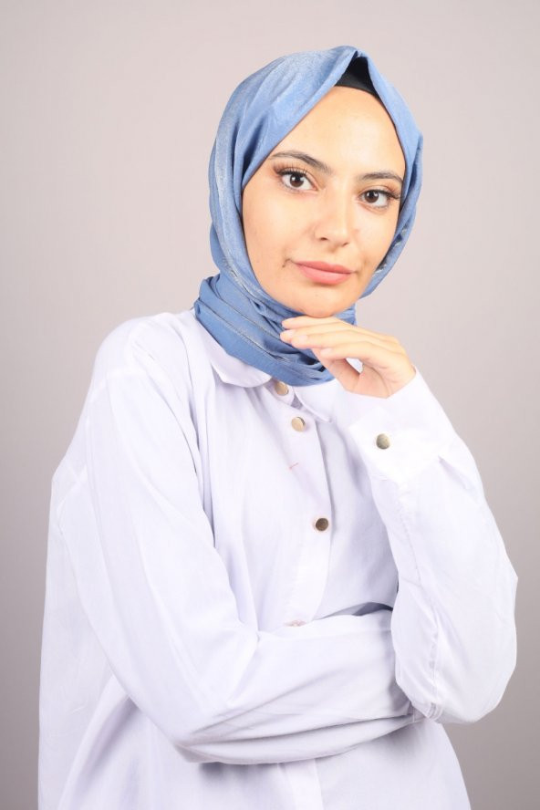 Emproyal Düz Renk Merkür Şal - Desen-01 - Renk-03 -63