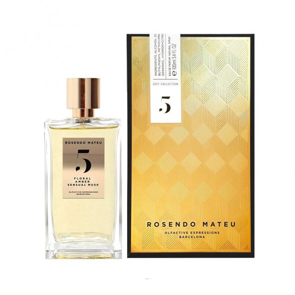 Rosendo Mateu No 5 Floral, Amber, Sensual Musk 100 ML Unisex Parfüm