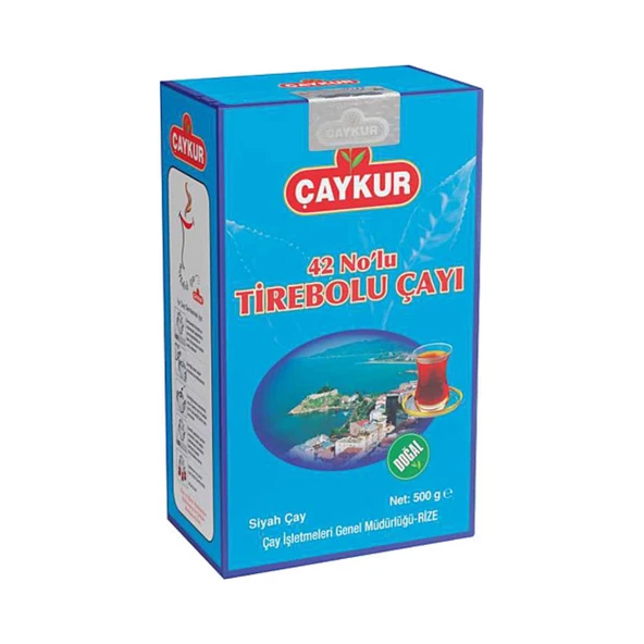 Çaykur 42Nolu Tirebolu Çayı 500 Gr 10 Adet