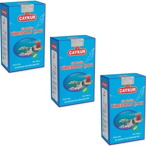 Çaykur 42Nolu Tirebolu Çayı 500 Gr 10 Adet - Resim 6