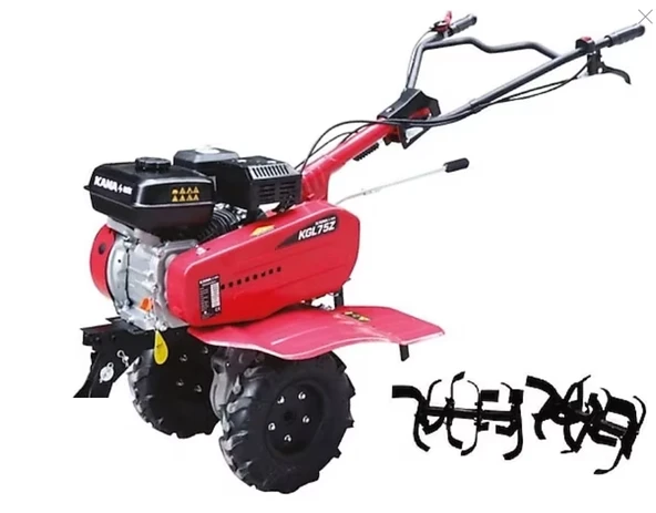 Kama KGL75Z Çapa Makinası Benzinli İpli 7 Hp + Çapa Alt Grubu Hediye - 2