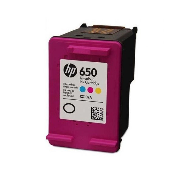 HP Mürekkep Kartuş Orj. No:650 Renkli - 2