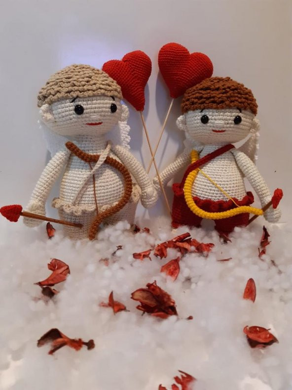 Aşk Melekleri Amigurumi Organik Oyuncak - 1