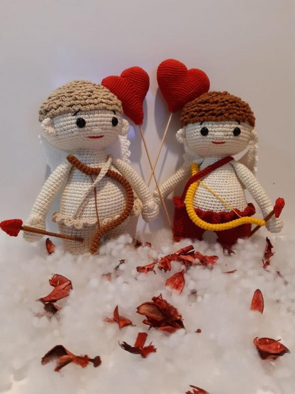 Aşk Melekleri Amigurumi Organik Oyuncak - 2
