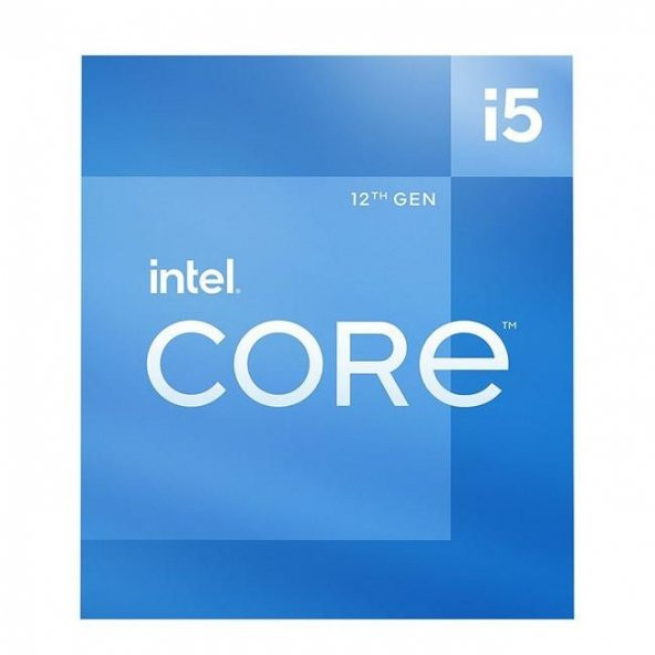 Intel Core i5-12400 4.40Ghz 18Mb LGA1700 İşlemci (Box)