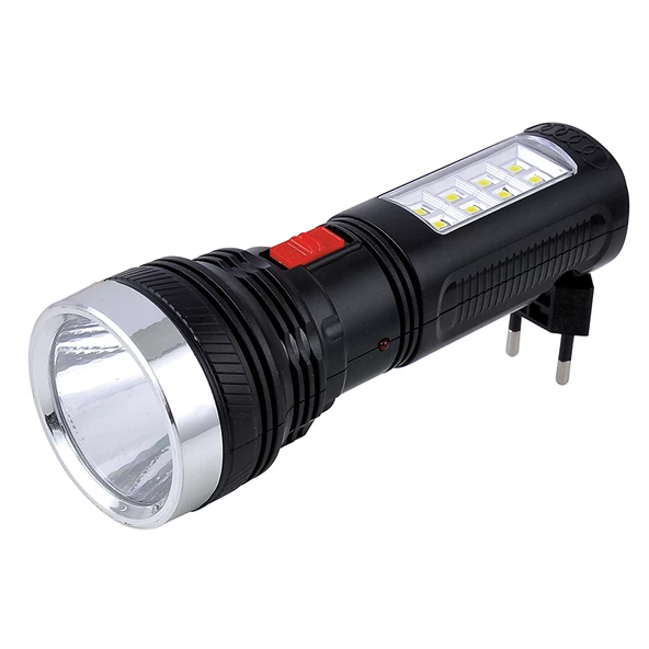 Powermaster Yajia Yj-227 1 Watt 8 Smd Ledli Şarjlı El Feneri