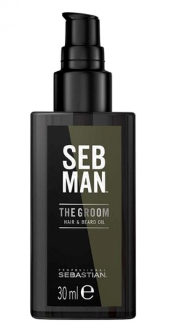 Sebastian The Groom Erkeklere Özel Saç ve Sakal Bakım Yağı 30ml