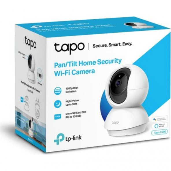 TP-Link Tapo C200 Wi-Fi Full HD 1080P Pan/Tilt Ev Güvenlik Kamerası - 3