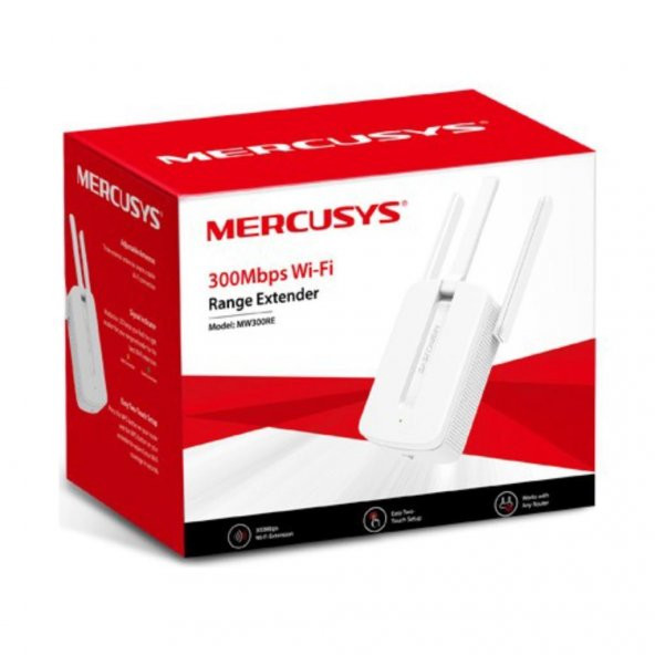 TP-Link Mercusys MW300RE N300 Wi-Fi Range Extender - 3
