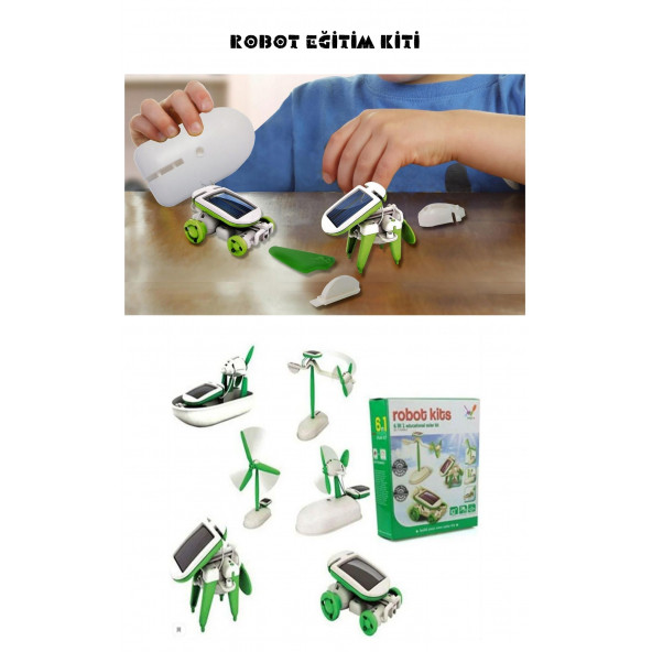 Robot Eğitim Kiti (Eğitici Oyuncak Kiti) - 2