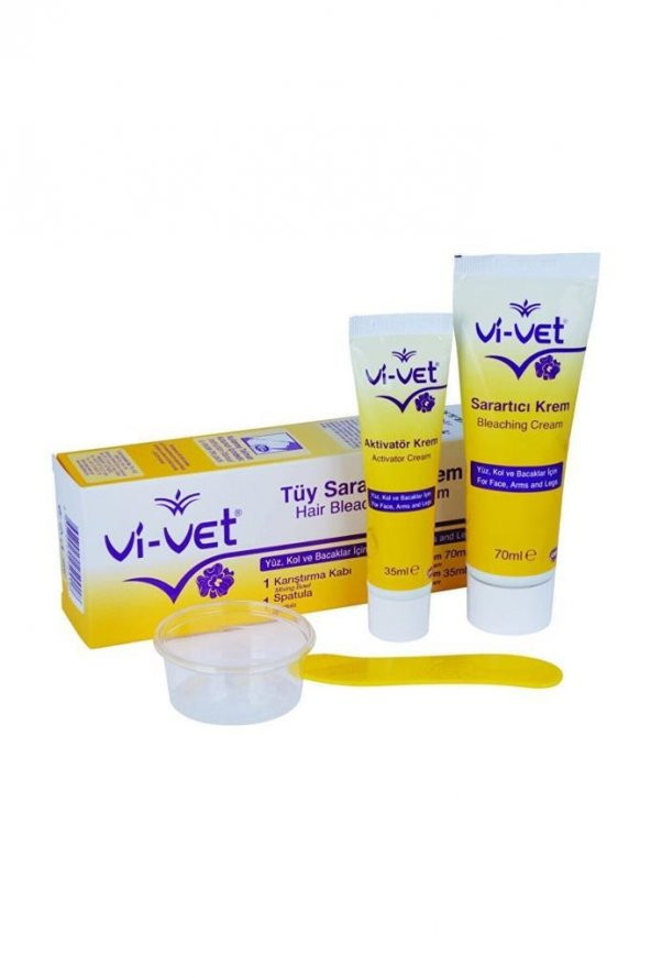 Vi-Vet Tüy Sarartıcı Krem 70 ml + 35 ml 1 Ad.