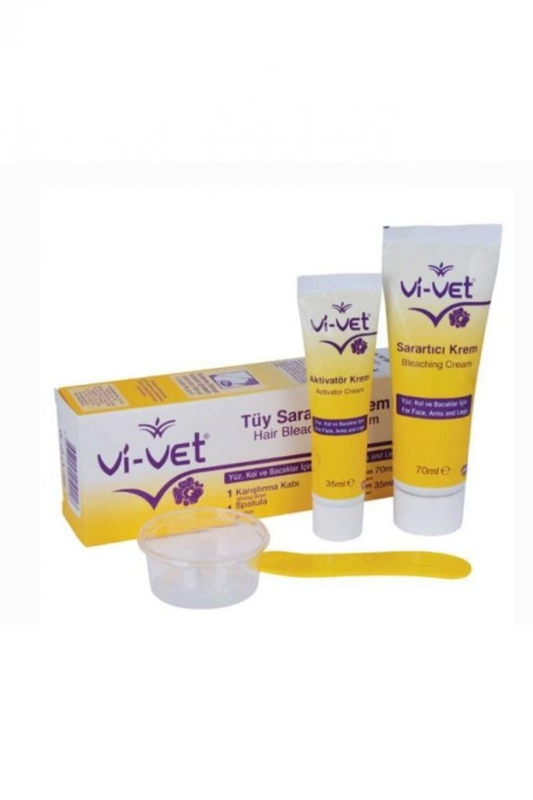 Vi-Vet Tüy Sarartıcı Krem 70 ml + 35 ml 1 Ad.