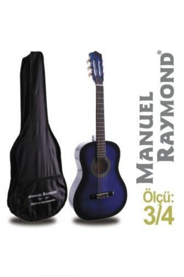Manuel Raymond Mrc87bls  Klasik Gitar (Kılıf Hediyeli)