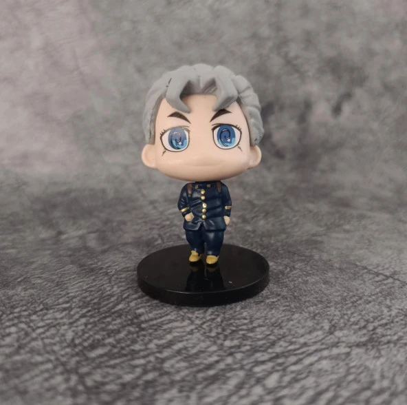 Anime Jojo Bizarre Adventure Koichi Hirose 9 cm Karakter Figür Oyuncak Biblo