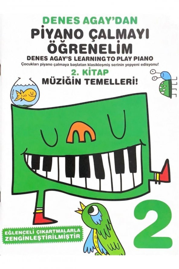 Denes Agay  Dan Piyano Çalmayı Öğrenelim 2. Kitap
