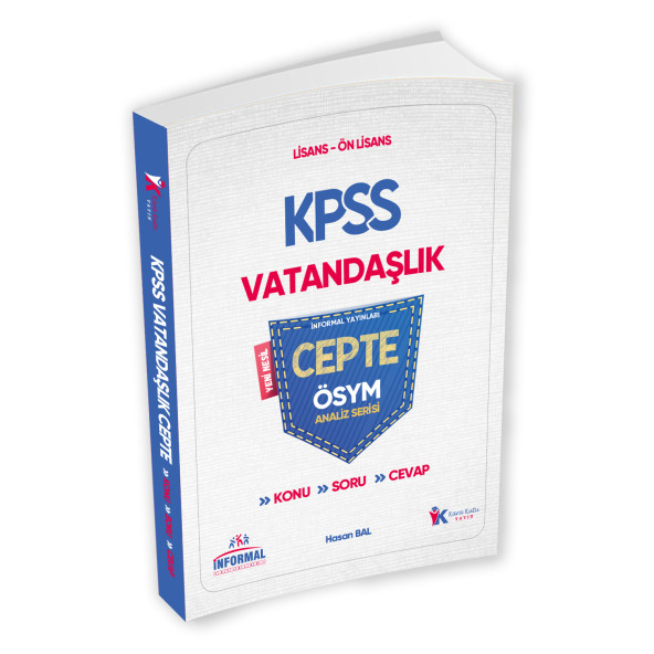 KPSS VATANDAŞLIK CEPTE KONU-SORU-CEVAP ÖSYM ANALİZ SERİSİ