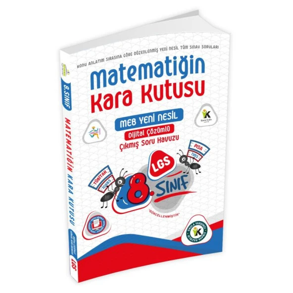 8.Sınıf LGS Matematiğin Kara Kutusu Dijital Çözümlü Çıkmış Soru Bankası