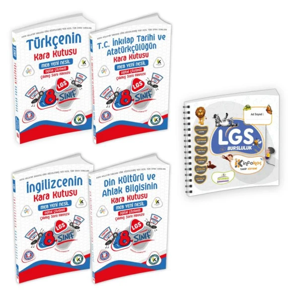 8.Sınıf LGSnin Kara Kutusu SÖZEL PAKET Tamamı Çözümlü Soru Bankası +  İnfo Koç Takip Sistemi (Hediyemiz)