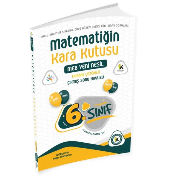 6.Sınıf Matematiğin Kara Kutusu Tamamı Çözümlü Çıkmış Soru Bankası