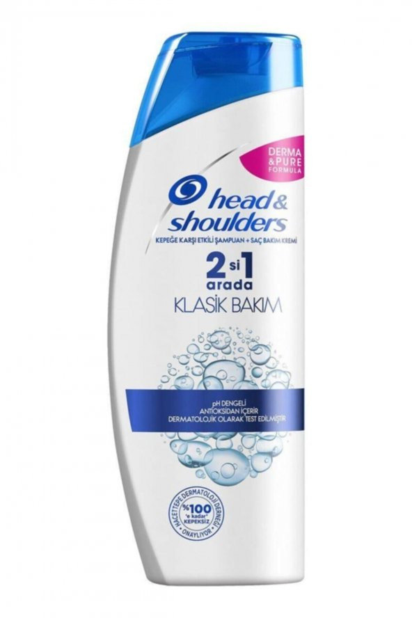 Head & Shoulders 400 Ml. 2-1 Klasik Bakım Şampuanı