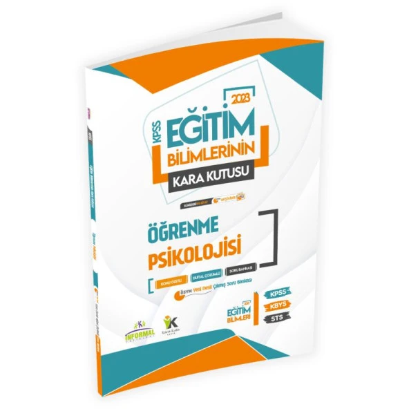 Eğitim Bilimlerinin Kara Kutusu ÖĞRENME PSİKOLOJİSİ Konu Özetli Dijital Çözümlü Soru Bankası